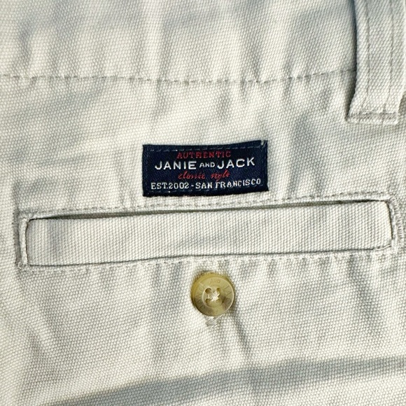 Janie & Jack | Roll Cuff Khaki Pants (8) - Picture 4 of 5